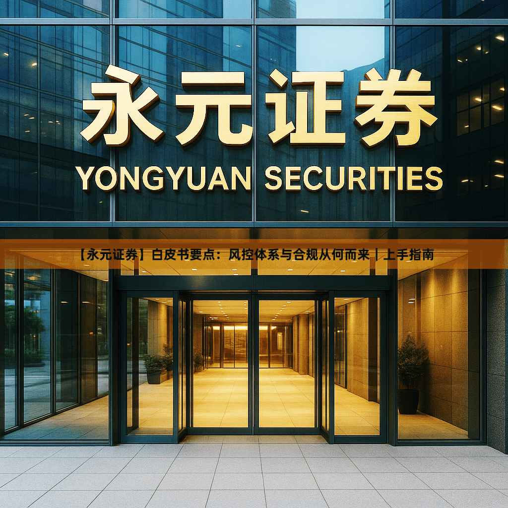 【永元证券】白皮书要点：风控体系与合规从何而来｜上手指南