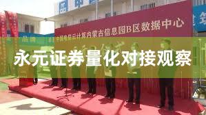 永元证券量化对接观察