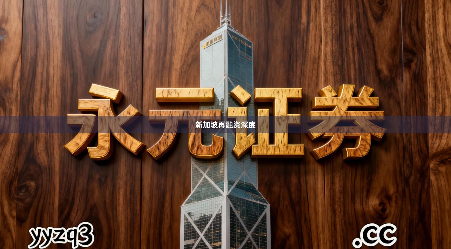 新加坡再融资深度